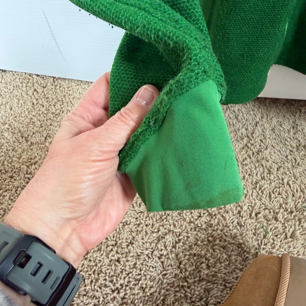 Arc'teryx Women’s Bright Green Full-Zip Textured Fleece Jacket - Picture 8 of 11